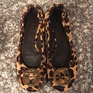 Tory Burch Leopard Reva Flats
